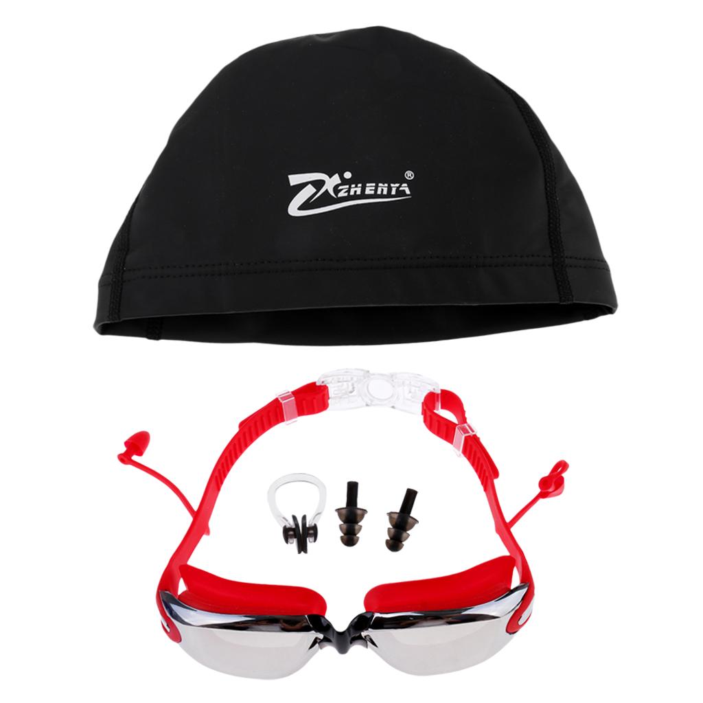 Goggles Swim - نظارات سباحة + علبة تخزين +