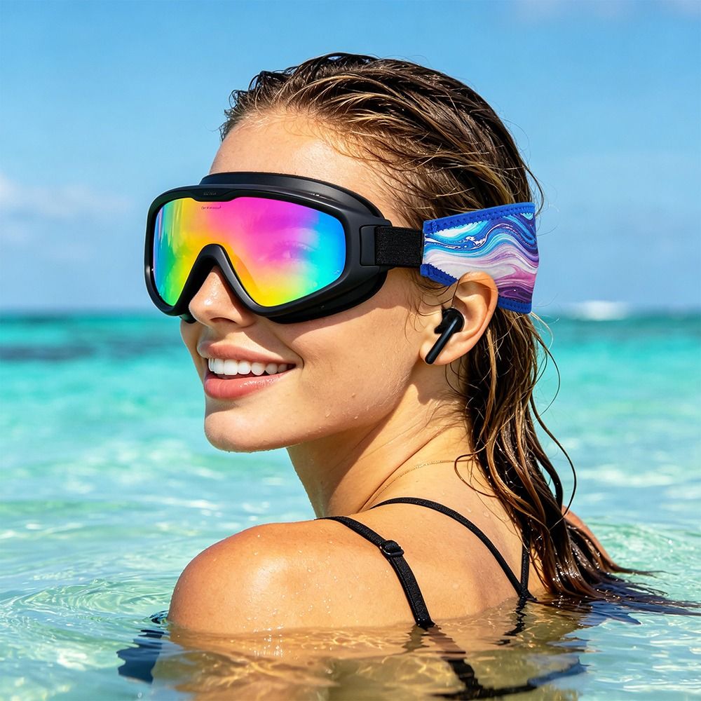 Diving Mask - حزام قناع غوص مريح ومقاوم للماء