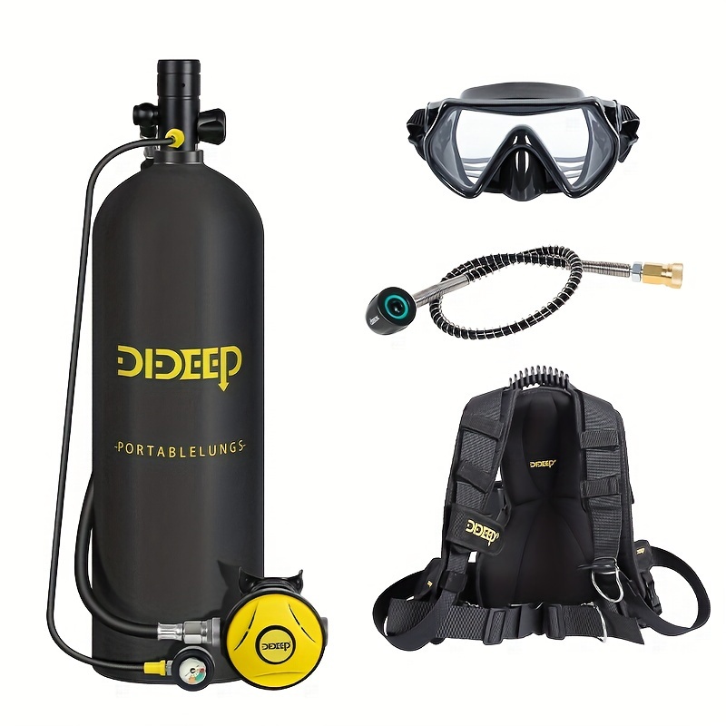 Snorkeling Gear - مجموعة أسطوانات غوص صغيرة من DIDEEP