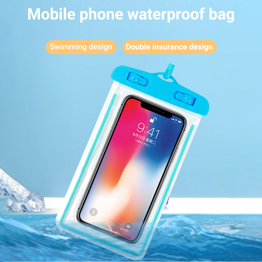 حقيبة هاتف محمول شفافة عالمية  - مراجعة Dry Bag Waterproof وسعره