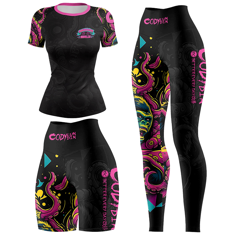 طقم راش جارد نسائي من كودي لون - مراجعة Rash Guard وسعره