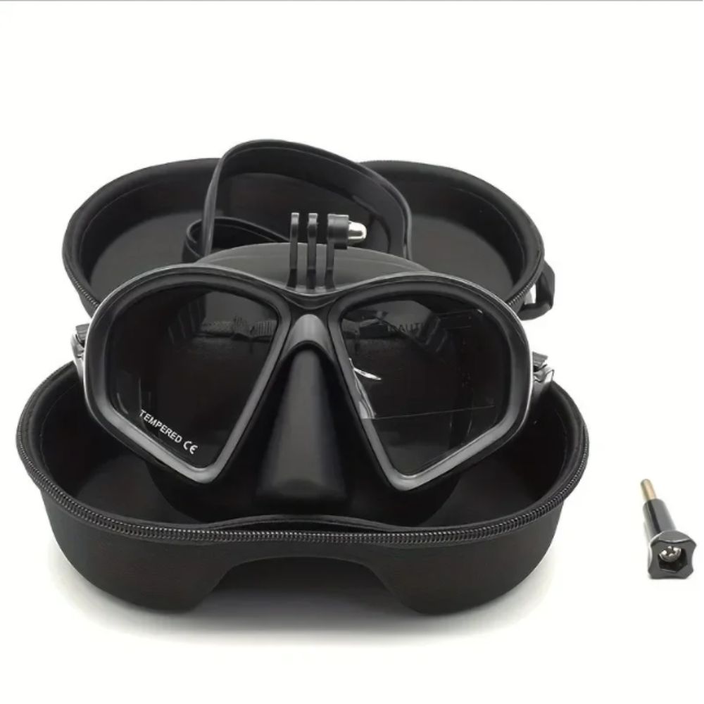 قناع غوص من الزجاج المقوى قابل - مراجعة Snorkel Set وسعره