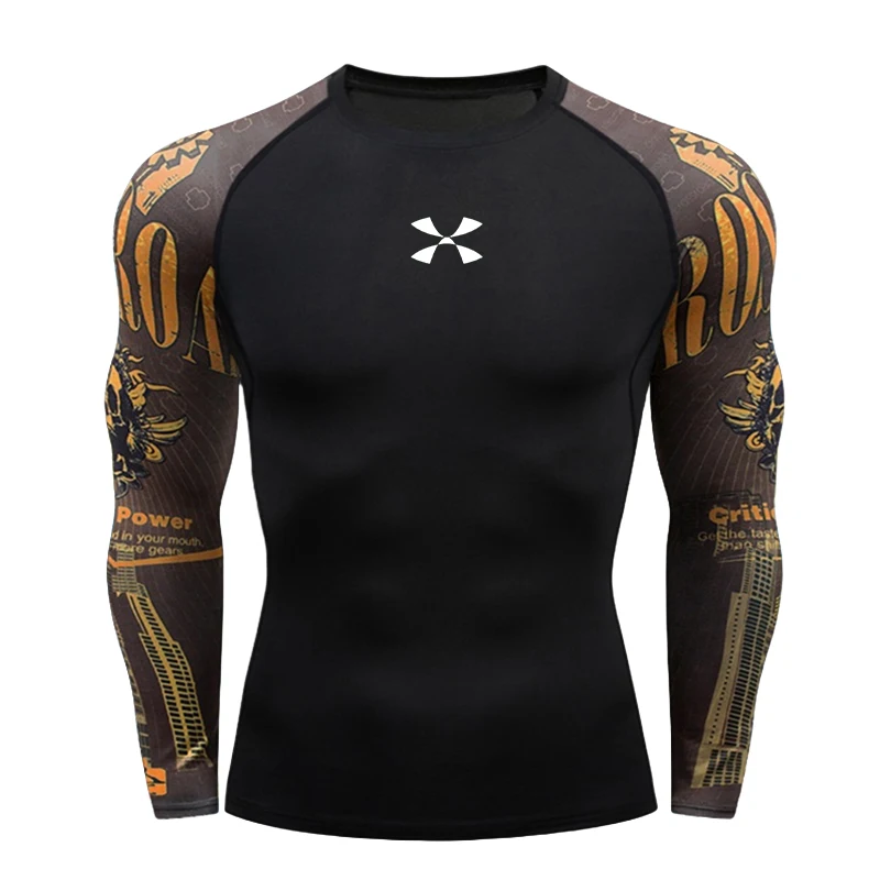 تيشيرت رجالي ضاغط للجيم والسبا - مراجعة Rash Guard وسعره