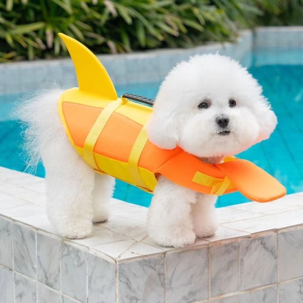 سترة نجاة للكلاب على شكل سمكة  - مراجعة Life Jacket وسعره