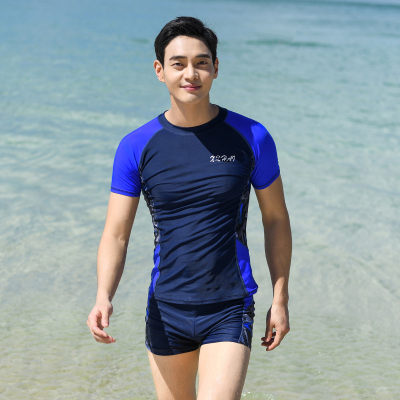 حجم كبير ملابس السباحة الكورية - مراجعة Wetsuit Men وسعره