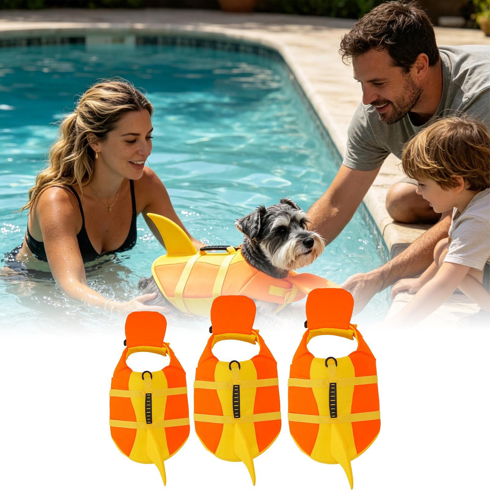 سترة نجاة للكلاب مع مقبض، قابل - مراجعة Life Jacket وسعره